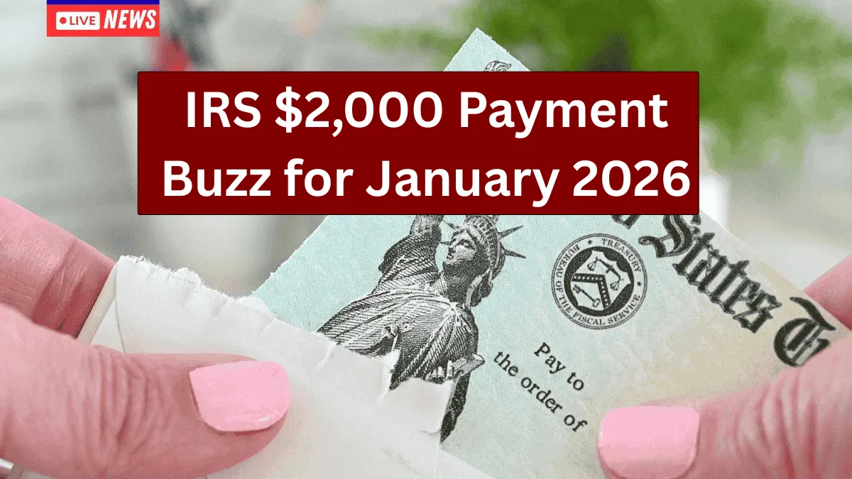 IRS $2,000 Payment Buzz for January 2026: Who Could Get It, When It May Arrive, and What to Expect
