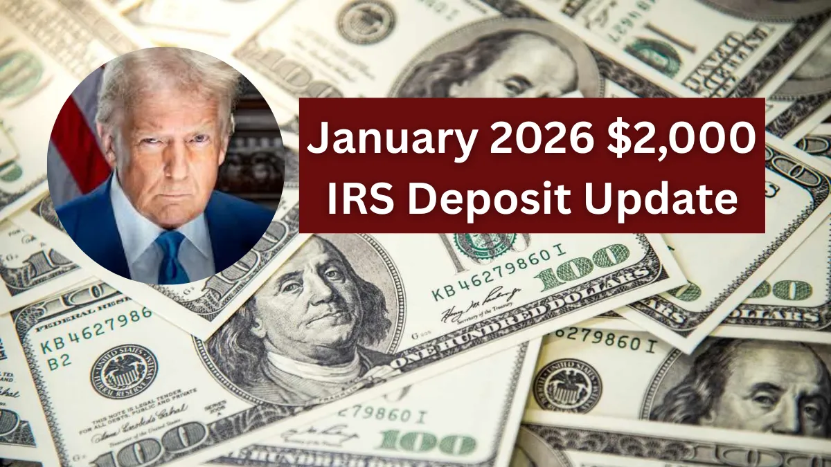January 2026 $2,000 IRS Deposit Update What Is Real and Who May Actually Qualify